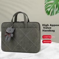 BRINCH Laptop Bag for Women, 13.3-Inch Business Commute Simple Style Suitable for Apple Huawei Laptops