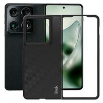 For Moto Razr Fold 5G Phone Case IMAK Ruiyi Series Fabric Case Moto Razr Fold 5G juoda