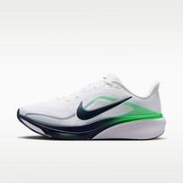 Nike Pegasus 42 Running Shoes Men's White/Green Shimmery/Midnight Blue 39