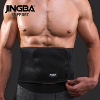 JINGBA Waist Protector Elastic Sauna Sweat Bands Waist Trimmers for Basketball Volleyball Golf Tennis Hiking Jogging one size juoda