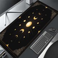 Mysterious Moon Phases Mousepad Desk Pad Large Gaming Mouse Pad Gamer Ofice Mat Mouse Pad  Pad Unisex 30cmx60cm(11.8x23.6inch)