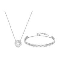 Swarovski Una beating heart Sparkling Dance classic element clavicle chain women's style 5291059 auksas