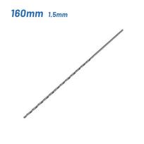 Diameter 1.5-5.5mm Length160-200mm High Speed Steel Extra Long HSS Straight Shank Glass Metal Tile Concrete Masonry Drill Bit