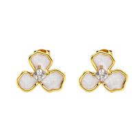 Barbie Fugitive Princess Flower Earrings Sweet Flowers Fashion Niche Design Smart Alloy Earrings Women's BBE716062 auksas