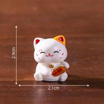 Mielos Naujųjų metų Maneki Neko figūrėlės, Mielos grūdų dekoracijos, Aksesuarai-staigmenos, Stalinių automobilių smulkmenos 3#