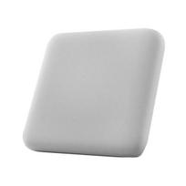 Square Chair Cushion for Relief Extra Foam Seat Cushion Large Memory Tailbone Pain for Office Chair 35cm pilka