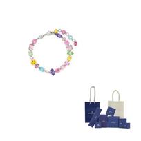 Swarovski Brass Crystal Bracelets Unisex F-Original Brand Box And Bag