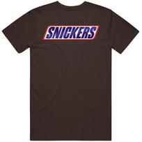 Snickers Šokoladukas Saldainių Mėgėjas Mielas Retro Vintage Klasikinis Maistas T-shirt S