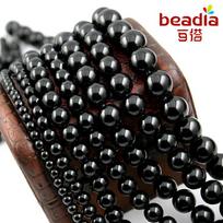 Black Onyx Agate Beads DIY Handmade Natural Stone For Jewelry Making Round Shape 3/4/6/8/10mm 3mm 120pcs