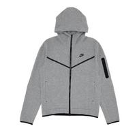Nike Sportswear Tech Fleece Full-Zip Hoodie Heather Grey/Black XL