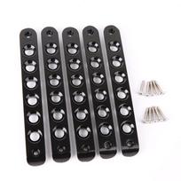 Aluminum Front Rear Door Grab Handle Inserts Cover for Wrangler JK JKU Unlimited Rubicon Sahara Acssories Parts