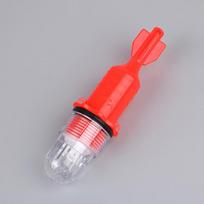 Fishing Light LED Underwater 12V Net Beacon Buoy Fish Finder Lamp for Night Sea Boat Lake Carp Dock Use raudona