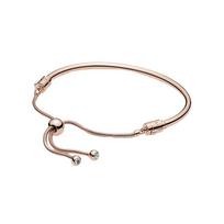 Pandora Rose Moments slankiojama apyrankė moterims 587953CZ auksas