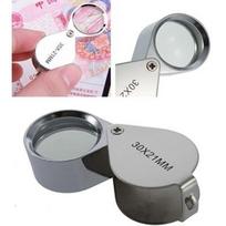 10 / 20 / 30X Glass Magnifying Magnifier Jeweler Eye Jewelry Loupe Loop 30X21MM