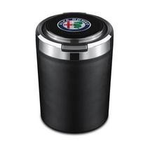 QTMYN1 Automobilio salono peleninė Nešiojama šiukšliadėžė Laikymo statinė Alfa Romeo Giulia Giulietta 156 159 147 Mito Stelvio Sportiva GT ruda