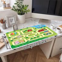 1PC map town Oversized Mouse Pad - Non-Slip Rubber Base Perfect for Office School Esports Home Decor Desk Mat 245A 30cmx60cm(11.8x23.6inch)