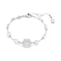 Swarovski Idyllia Mixed Cut Snowflake Bracelet Women's White 5691485 balta