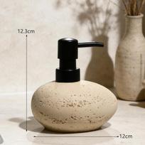500ml/300ml  soap dispenser Pebble aerator press bottle hotel hand soap shower gel shampoo dispensing bottle  dispenser