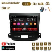 9 colių „Android“, skirta „Mitsubishi Outlander 2005-2011“ automobilio radijui, multimedijos vaizdo grotuvui, GPS navigacijai WIFI 1+16GB