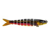 9CM/7g Žuvies masalas Kelių sekcijų tikroviškas aštrus kabliukas skęstantys vobleriai Žvejybos masalai Sujungti Crankbait Swimbait Kietas žvejybos reikmenys Dirbtinis masalas