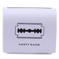 Razor Blade Tin Boxes Sharps Containers For Barber Shops Biohazard Needle Disposal Razor Blade Recycling Boxes