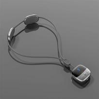 Mini Smart Hanging Neck Shoulder Cervical Spine Massager Mini Portable Hot Compress Neck Artifact Dredging Neck Protector raudona