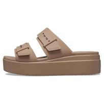 Crocs Simple One-Strap Sandals Women Footwear Khaki 207431-2Q9 36-37