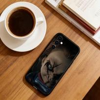 Movie Chucky Horror Doll Phone Case Black Silicone Soft For Samsung Galaxy A73,A72,A71,A70,A53,A52,A51 Samsung a21s