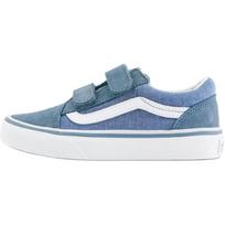 Vans Old Skool V Classics Kids Low Top Sneakers Gray Blue VN000CYACFL 34