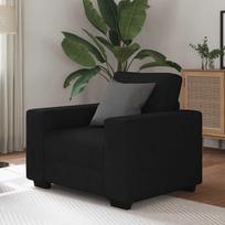 vidaXL vidaXL Sofa krėslas Black 60 cm Audinys | 4105148 | 8721158690579