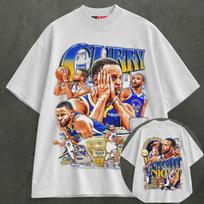 Night Night Tee Stephen Curry Graphic T-shirt Men Women T-shirt Oversized Y2k Cotton Short Sleeved Streetwear Harajuku Female Male Clothing 4XL