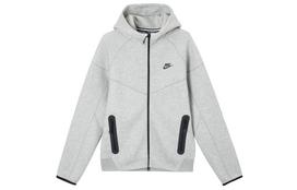 Nike Sportswear Tech Fleece Windrunner Full-Zip Hoodie Dark Grey Heath 2XL white