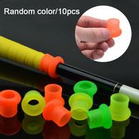 10 vnt. guminiai meškerės laikikliai O formos neslystantys žiedai meškeriojimo įrankių reikmenys Random-10pcs