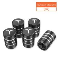 bpyqc0 car High Quality Car Automobile Wheel Tire Valve Cap decorative Accessories For Tesla Model 3 Model S X Model Y Roadster SpaceX juoda