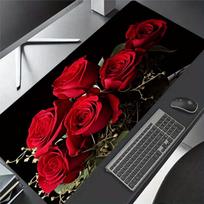 Rose Bouquet Mousepad Desk Pad Large Gaming Mouse Pad Gamer Ofice Mat Mouse Pad  Pad Unisex 30cmx60cm(11.8x23.6inch)