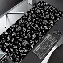 Witchcraft Elements Pattern Mousepad Desk Pad Large Gaming Mouse Pad Gamer Ofice Mat Mouse Pad  Pad Unisex 30cmx60cm(11.8x23.6inch)