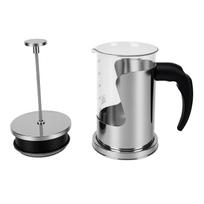French Press Coffee Maker 304 Stainless Steel Thickened Glass French Coffee Maker for Home Travel Camping Office 304 L