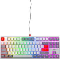 CHERRY XTRFY K4V2 TKL klaviatūra RETRO / laidinė mechaninė MX RED | CXK4V2RGBTKLRETRORUS | 7340086914536