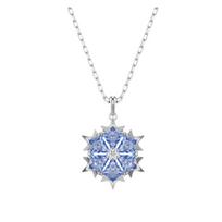 Swarovski Magic exquisite matching necklace, same style for men and women, blue 5735399 mėlyna