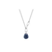 Swarovski Water Drop Pendant Necklace Women's Dark Blue 5161688 mėlyna