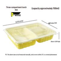 Disposable Multi-Compartment Lunch Boxes
