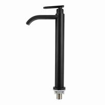Vienos šalto vandens kriauklės maišytuvas G1/2 jungtis Maišytuvas virtuvės kriauklei Modernus maišytuvas Virtuvės kriauklė black