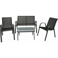 Koopman Sodo baldų komplektas staliukas + sofa + 2 foteliai | KO511148/ALL | 8720573511148