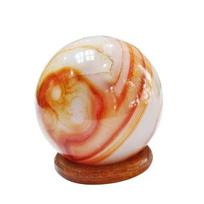 Feng Shui Red Carnelian Crystal Sphere for Vastu Healing Gemstone Carnelian Stones Ball for Meditation