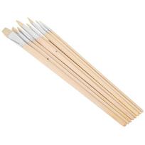8Pcs Watercolor Brush Multiple Models for Acrylic Gouache and Oil Painting Paddy Flat Pen