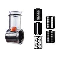 Nerūdijančio plieno pjaustyklė/tarkavimo priedas KitchenAid stacionariam maišytuvui su 5 peilių daržovių pjaustykle, salotų gaminimo prietaisu CHINA