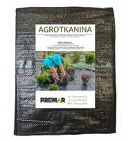 Agrotekstilė nuo piktžolių Premar, 1.6x5.0m. - 80g/m2 juoda su UV apsauga