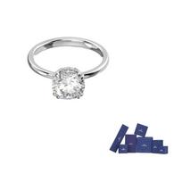 Swarovski Stilla cocktail ring 52-Original brand box balta