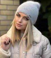 Caskona moteriška skrybėlė SABRINA UNI*02, šviesiai pilka, ONE
