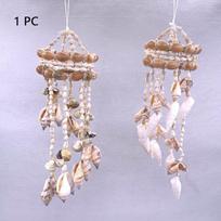 Yard Hanging Decor Shell Wind Chimes Crafts Gift Hanging Ornament  Courtyard random
